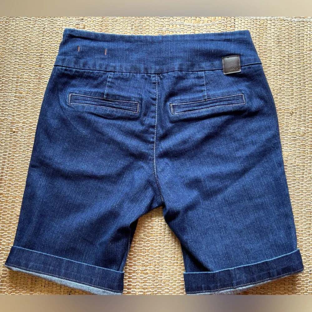 Jag Jeans Dark Blue Denim Jean Shorts